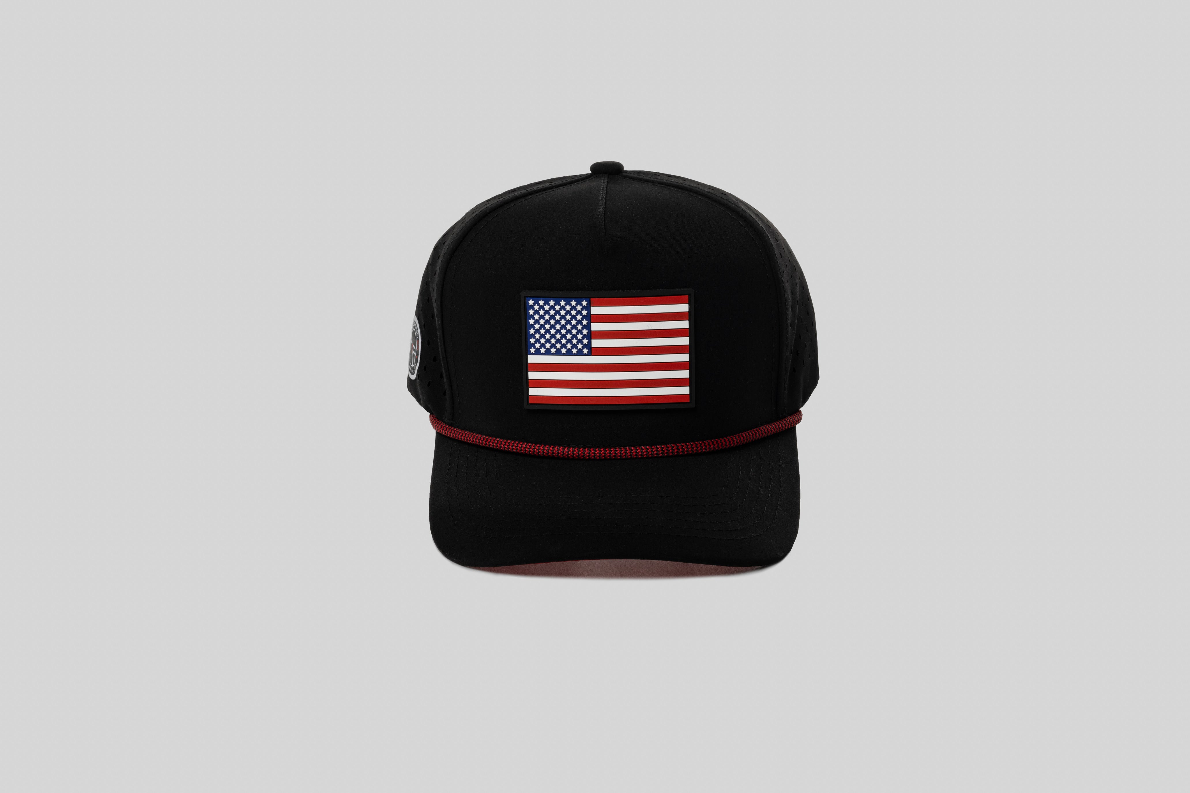 American Flag Hat (Trucker Style)